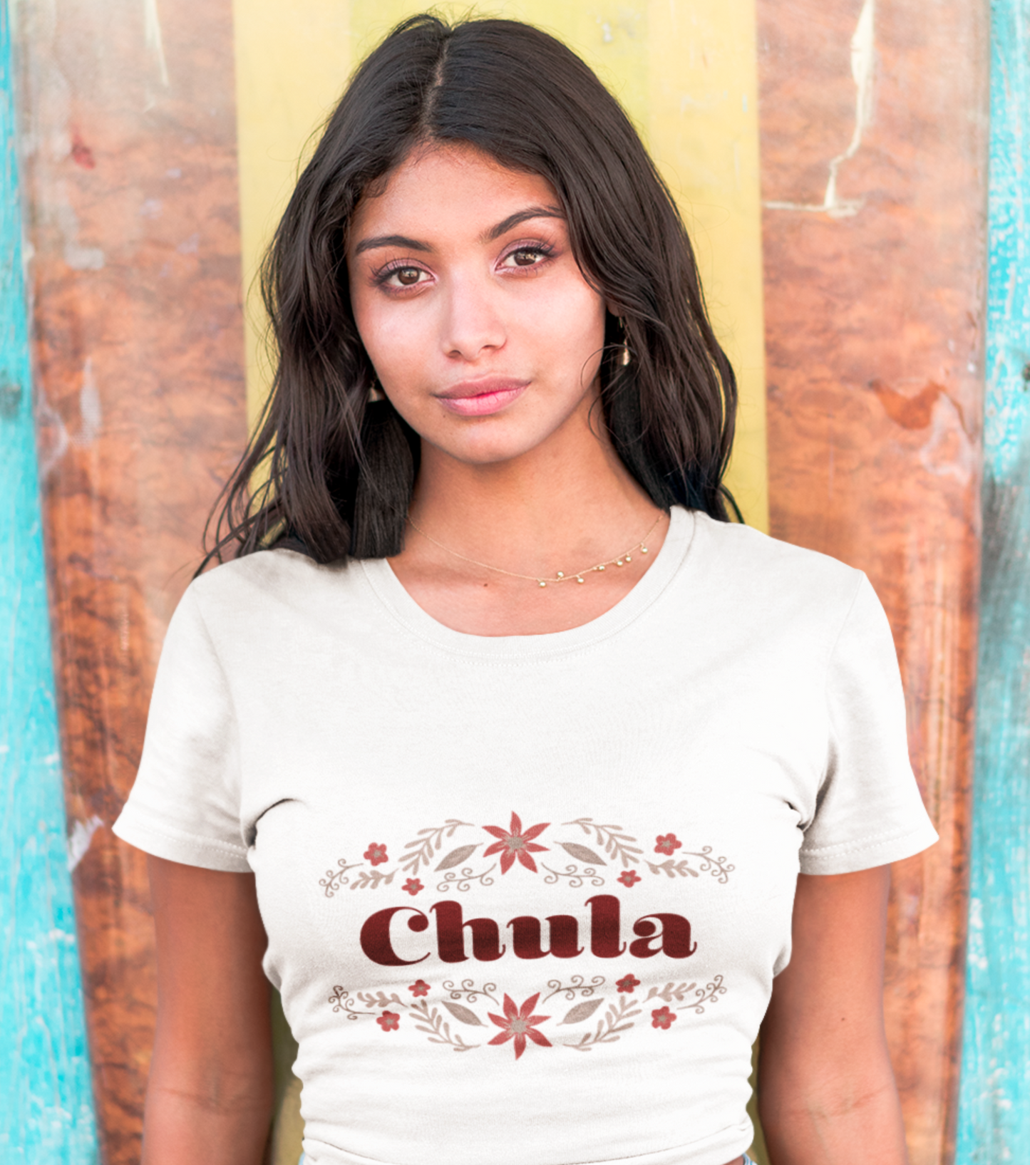 Chula Floral Women’s Fitted Tee